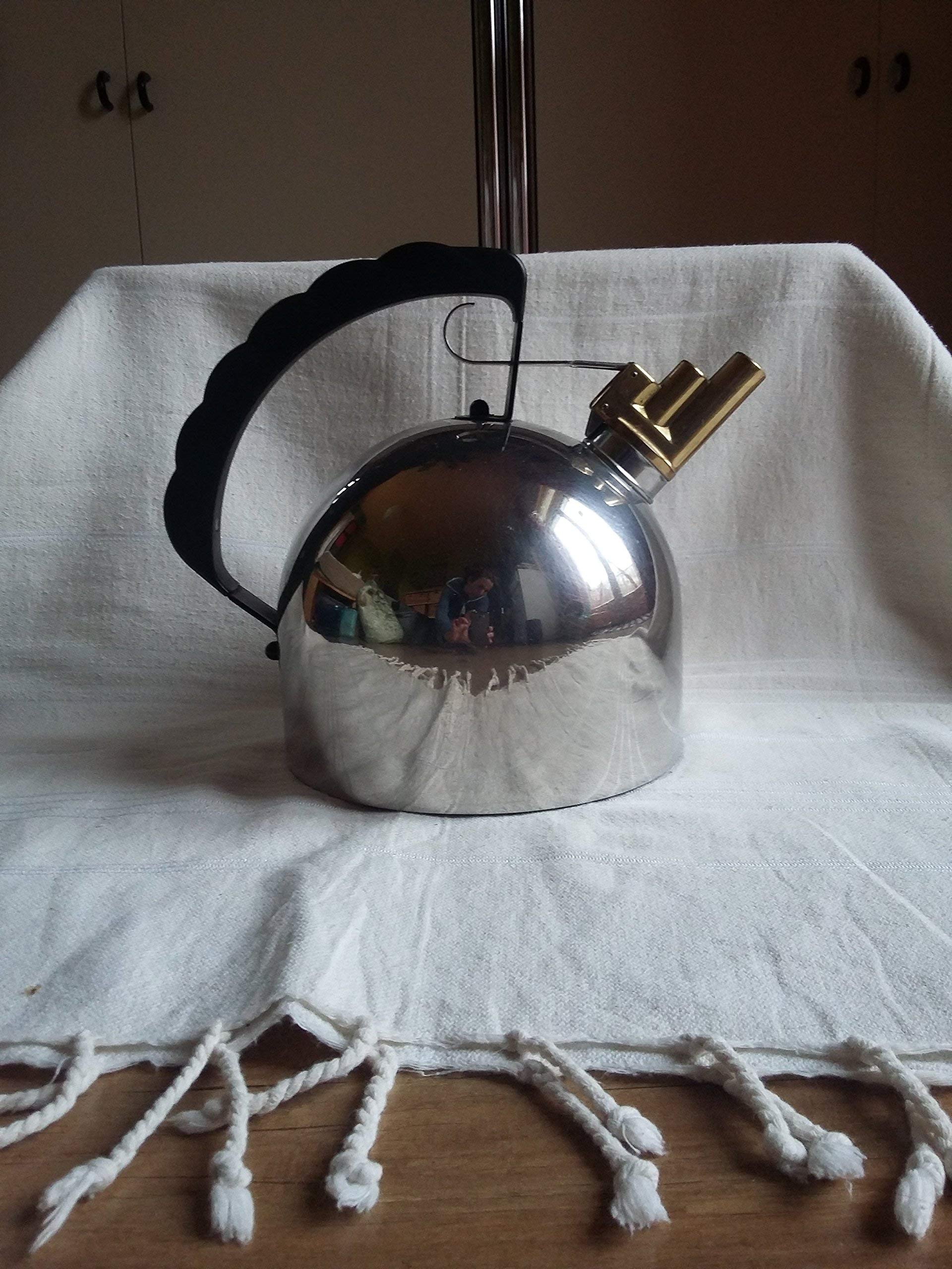 Amazon.com: Alessi 9091 Kettle By Richard Sapper with Melodic
